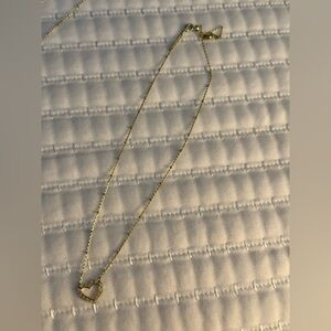 Kendra Scott Gold Heart Necklace
